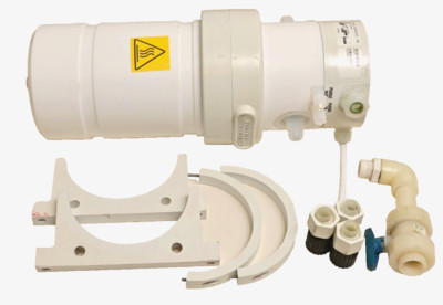 Process Technology 3kW PTFE In-Line Chemical Heater TIH3-63BBSHHP 3-Phase 480V