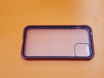       NEW Red iPhone 11 Pro Tempered Glass Case 