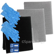 Cooker Hood Filter Kit for INDESIT Extractor Fan Vent Grease Carbon Filters