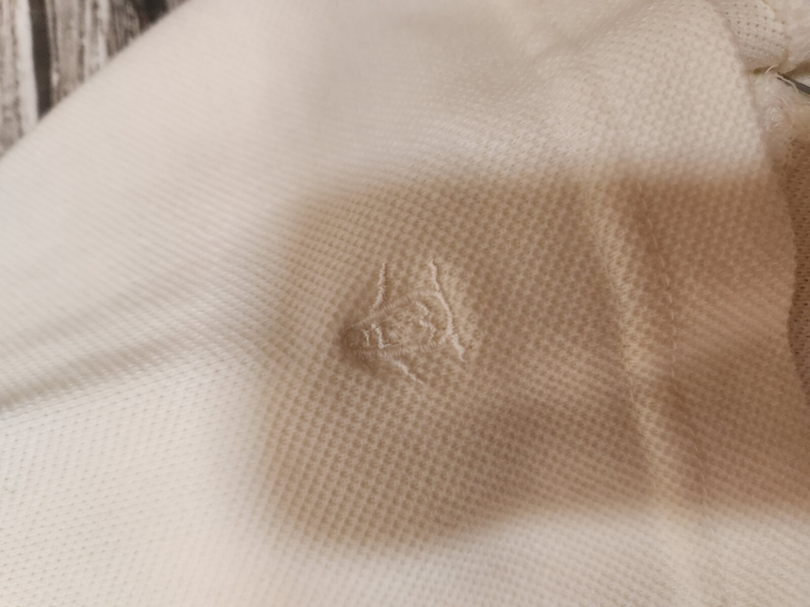 VTG GRAND SLAM Off White Golf Design SHORT SLEEVE Men's POLO SHIRT Sz M thumbnail 5