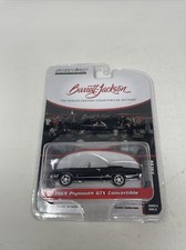 Greenlight 2022 Barrett Jackson 1969 Plymouth GTX Convertible Black Diecast 1:64