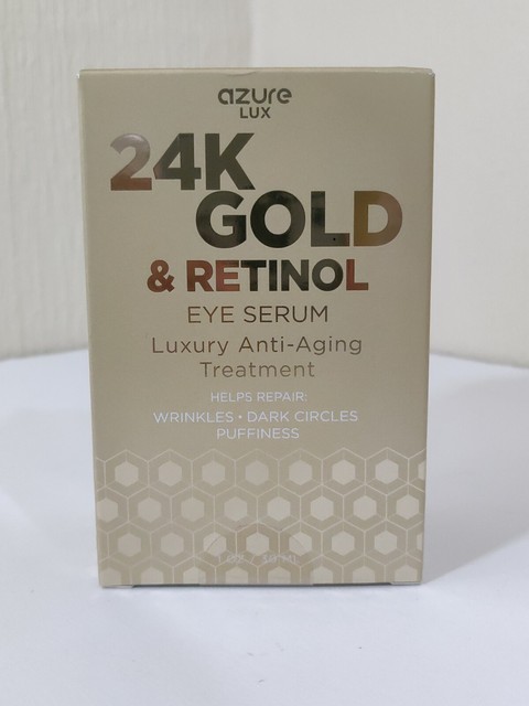 azure lux 24k gold eye serum