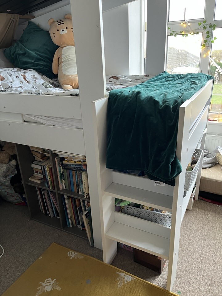 kids mid sleeper bed eBay