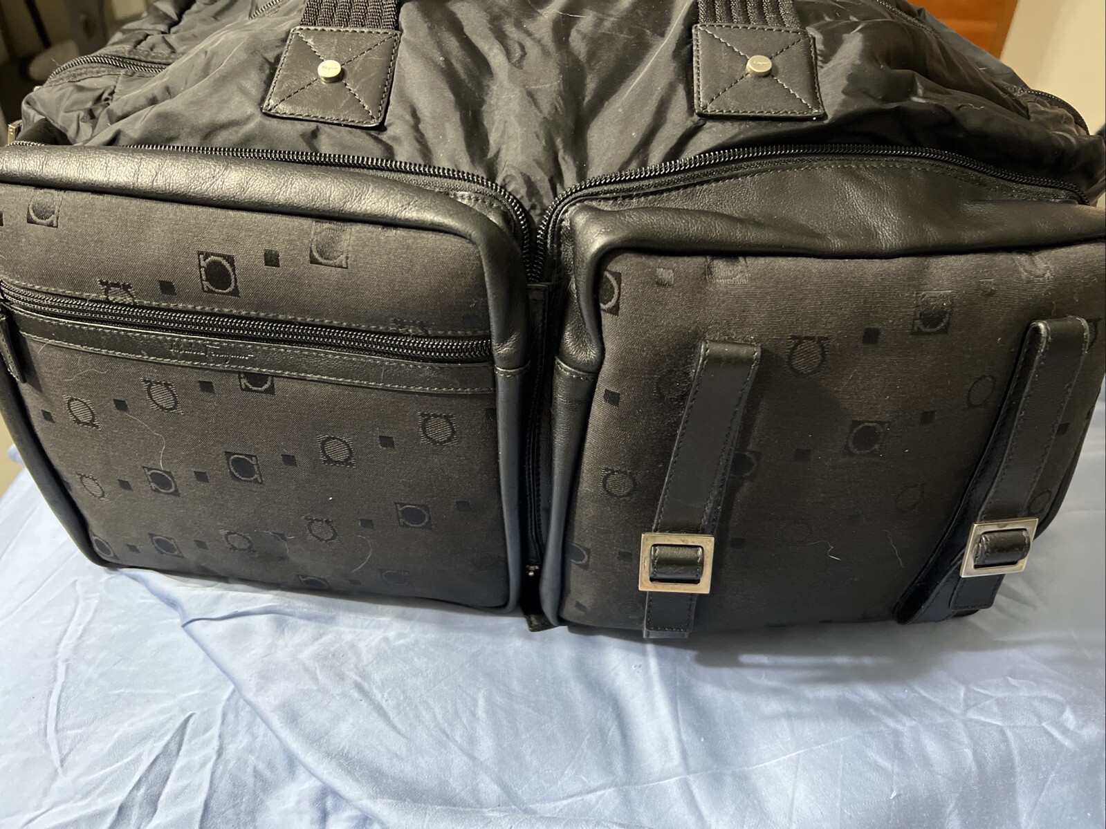 Ferragamo Packable Weekender  Extra Suitcase Over… - image 10