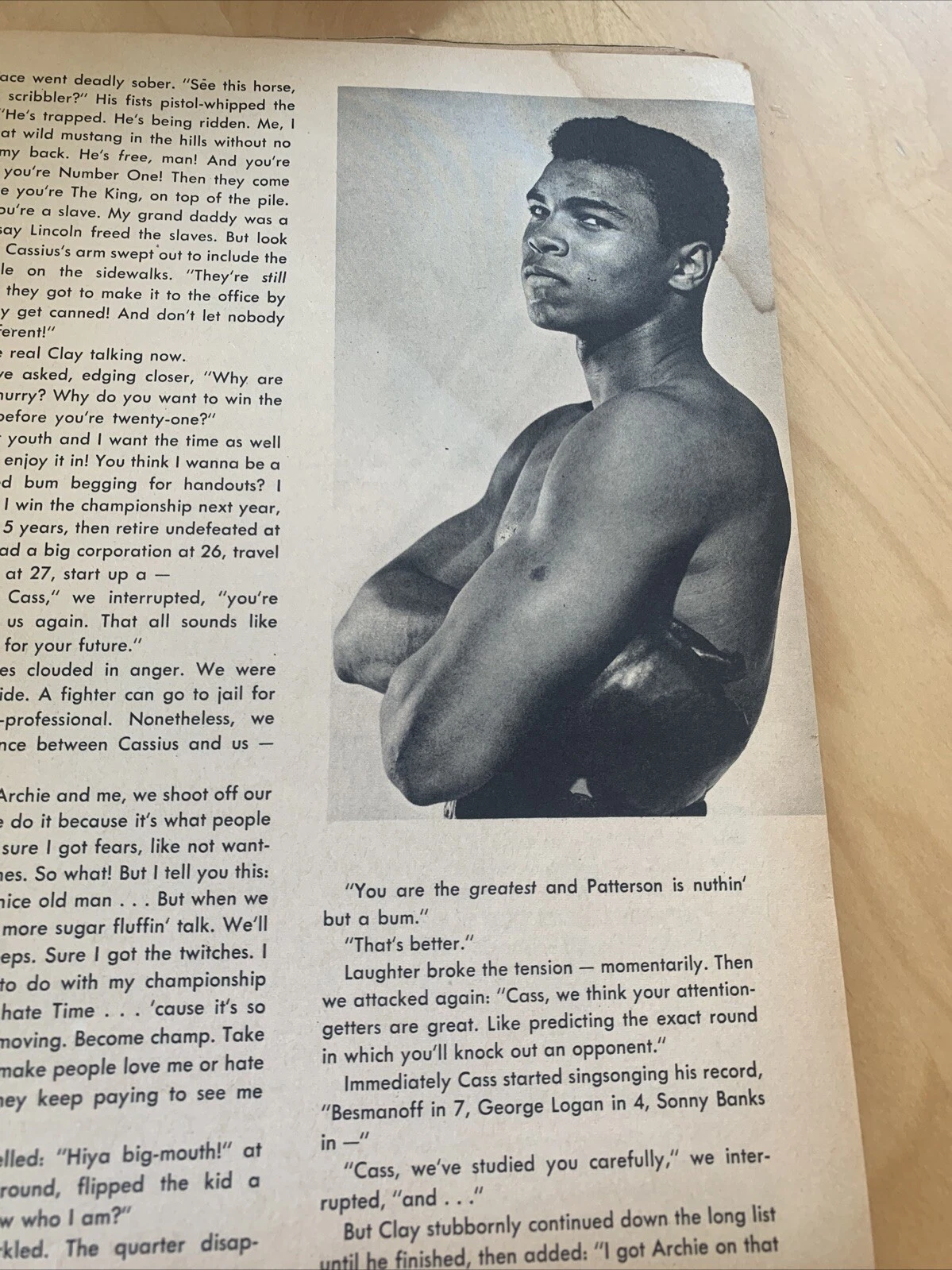ボクシング イラストレスリング ニュース 1962年11月 カシアス クレイレーン モハメドアリ - 画像4/12