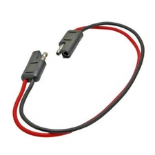 2-Contact, 12" Flat Molded Connector Jumper Cable