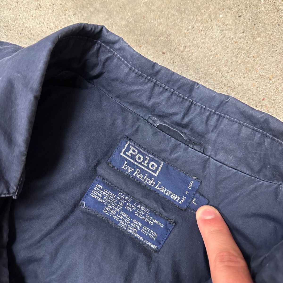 Vintage 90s Polo Ralph Lauren Goose Down Jacket | eBay