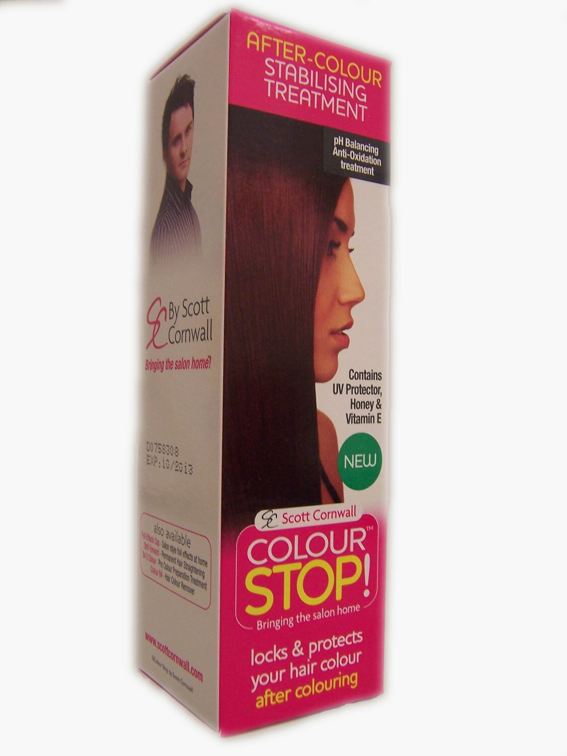 1x125ml. Scott Cornwall Colour Stop! pH Balancing Anti-Oxidation Treatment