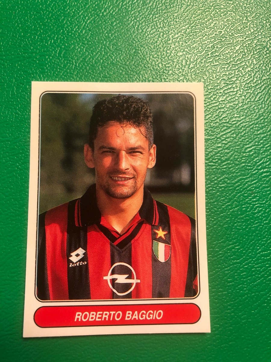 ロベルトバッチョ PANINI ROBERT BAGGIO 1996 1997 STICKER EUROPEAN FOOTBALL STARS