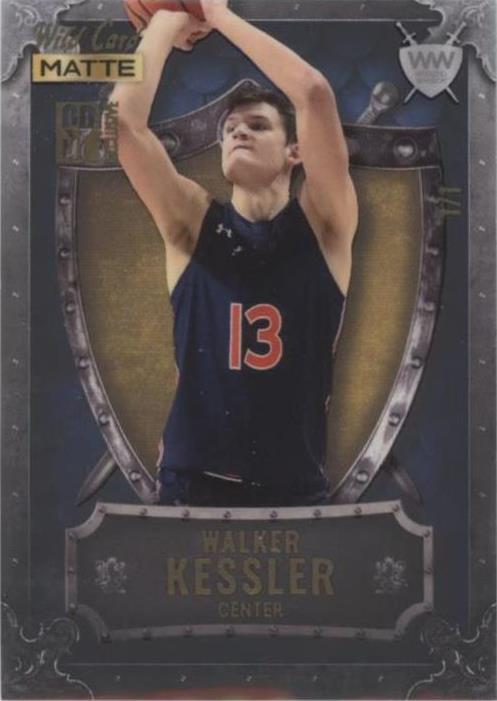 2022 Wild Card Matte SP Exclusive - Walker Kessler #WWN-24 - 1 of 2