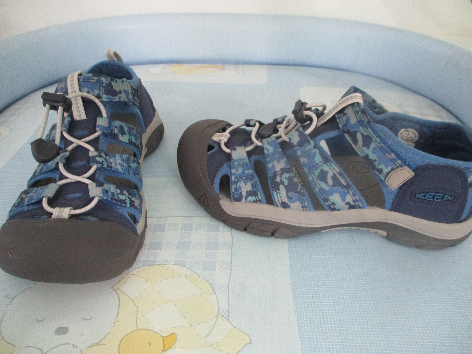 NUOVE scarpe da bambino Keen numero 37 sneaker outdoor blu NEWPORT SHOES YOUTH unisex