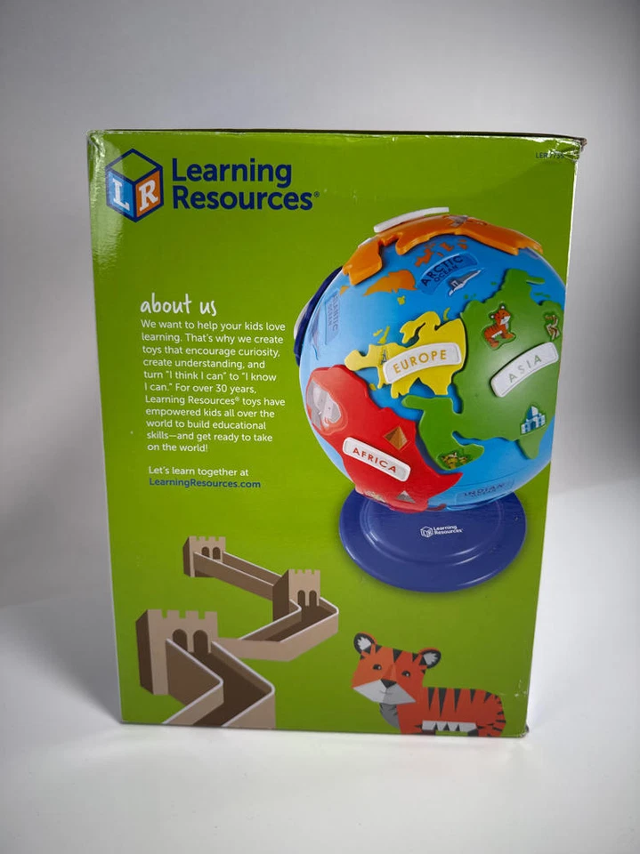 Learning Resources Puzzle Globe - 14 Pieces, Ages 3+ DAMAGED - Image 3 of 4