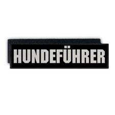 Rückenpatch Hundeführer Security Sicherheitsdienst Wachhund 28x7cm #40178