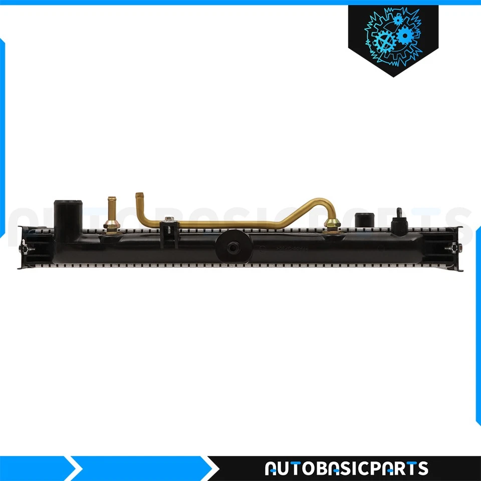 Radiador de aluminio negro o plateado 2057 para Kia Sportage 1995-2002 2,0 L Foto 3 de 4