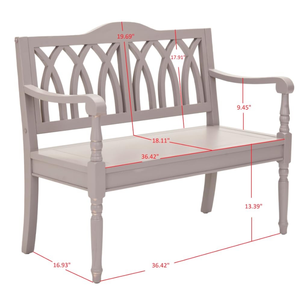 Homes Collection Benjamin Barley Bench