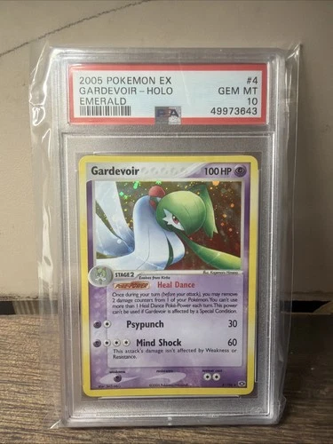 Pokemon Gardevoir EX Emerald Holo Rare #4 PSA 10 Gem Mint