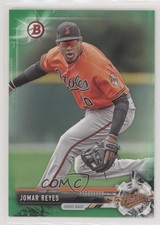 2017 Bowman Prospects Retail Green 94/99 Jomar Reyes #BP137 e8x