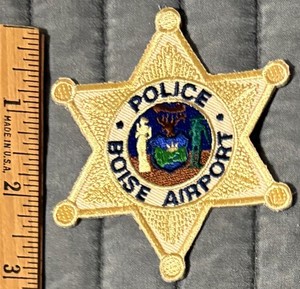 Cool Boise Idaho ID Airport Police Patch