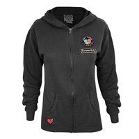 "Junk Food - \"Forever Young\" Kapuzenpullover FüR Damen (NS7981)"