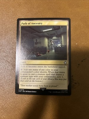 Magic the Gathering Path of Ancestry Fallout Commander MTG Free Shipping!