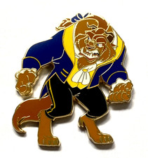 Disney Pin Badge DLP - Beauty and the Beast Booster Set - Beast