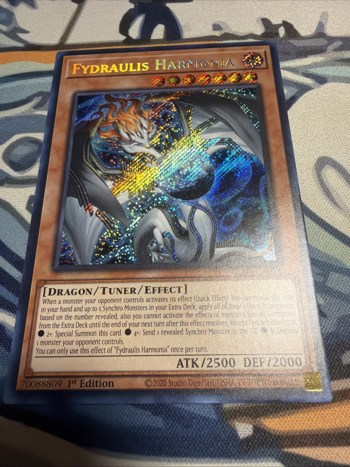 Yugioh Fydraulis Harmonia Secret Rare BLZD-EN024 Near Mint