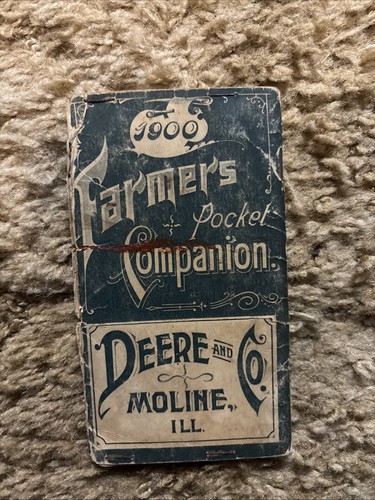 1900 John Deere Farmers Pocket Companion