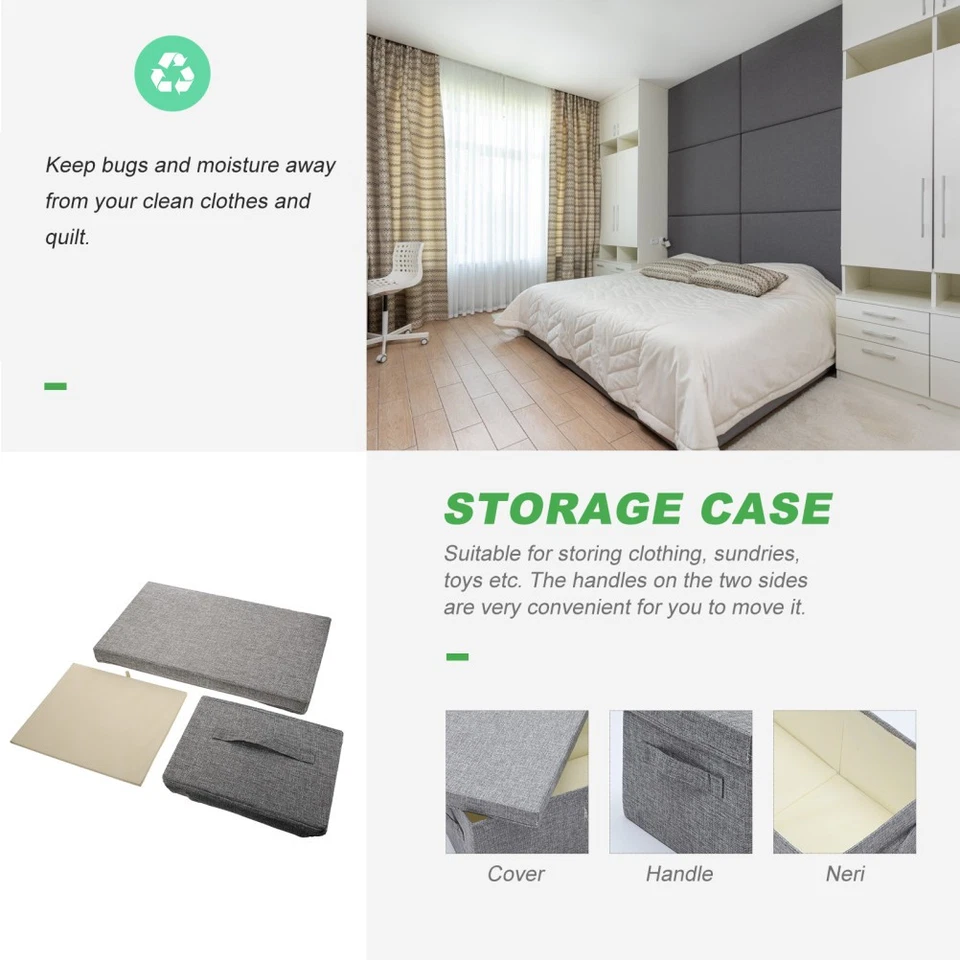  Schrankkörbe Für Kleiderschrank Waschekorb Aufbewahrungskorb Aufbewahrungskörbe - Bild 3 von 4