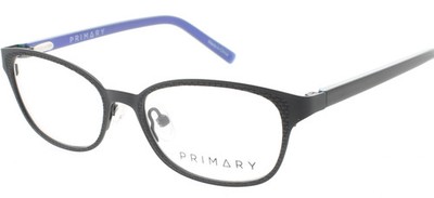 PRIMARY PK122-BLACK-45 Eyeglasses Eye Glasses Black Black Authentic New