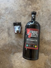 Nitrous Outlet 10 Lb Nitrous Bottle Bundle W Brackets And New Gauge 00-30140-6 Nitrous Outlet 10 Lb Nitrous Bottle Bundle W Brackets And New Gauge 00-30140-6