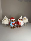 Christmas Wondershop Target Birds Set of 4, 2023 Bay Brook Crinkle & Ginger — photo 1