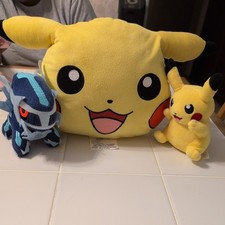 Pokemon Pikachu Bundle Plush Lot 3 Plushies