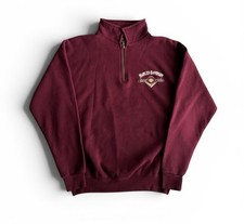 Vintage Harley Davidson 1/4 Zip Pullover Sweatshirt Motorcycle Chopper Mens s M