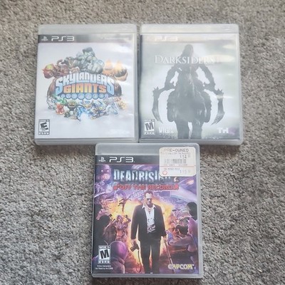 Sony PlayStation PS3 Game Lot: Skylanders Giants, Darksiders II, Dead Rising 2