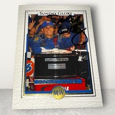 Michael Waltrip 2003 PRESS PASS VIP SUNDAY GLORY DAYTONA autographed NASCAR card