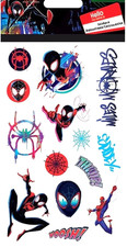 Spider-Man-Spiderverse-Sticker Sheet Set-29 Stickers-Double-Sided Licensed-New