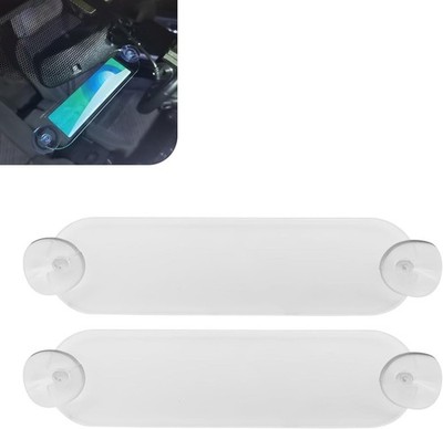 2 PCS EZ Pass Holder, Windshield Ipass Sticker Holder, Acrylic Transponder Holde