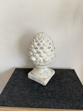 Deko Beton Zapfen Pinienzapfen Antikfinsih 30 cm hoch
