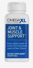 Omega XL 300 Capsules Green Lipped Mussel Joint  Muscle Relief Supplement, FAST