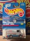 1998 HOT WHEELS #874 SILVER PIT CREW TRUCK Tool Supply Vintage HTF (D06)