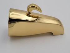 NEW Kohler 5" Tub Spout 1/2" IPT w/ Diverter in Polished Brass SOLID BRASS