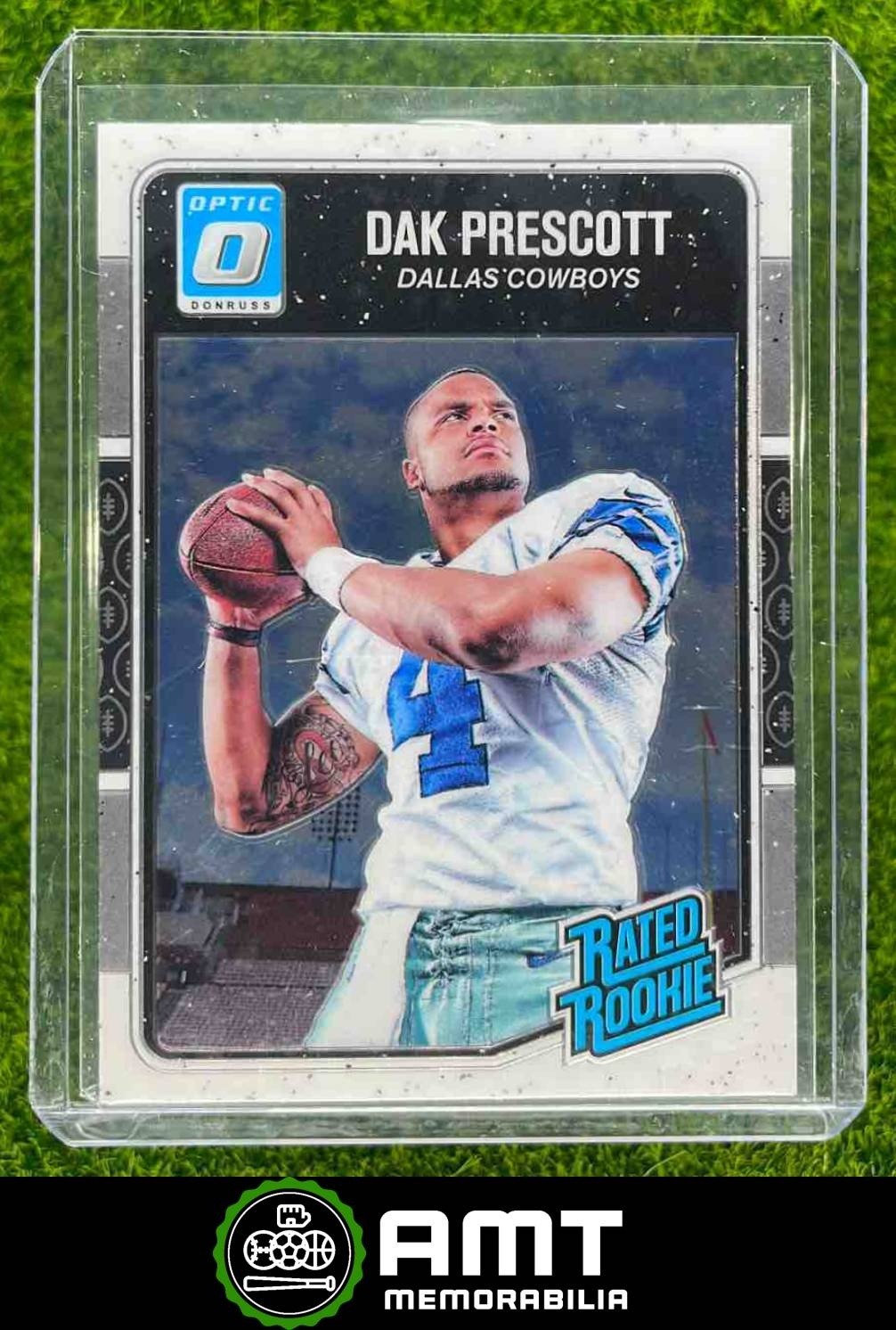 Dak Prescott RC Rookie 2016 Panini Donruss Optic Dallas Cowboys #162