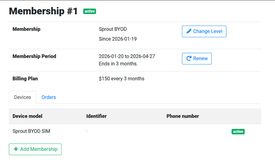 T-Mobile Calyx SIM Card R15 Micro 5G 4G LTE 3 Month Service Ends 04-27-2026