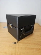 Martini Travel Bar Set in Black Handle Case 8-piece Set w/Keys