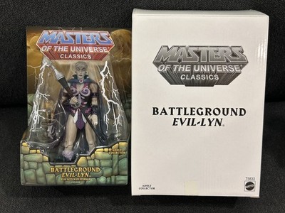 MOTU Classics BATTLEGROUND EVIL-LYN Masters Of the Universe He-Man Skeletor MOC