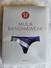 NEW Lululemon L Mula Bandhawear BIKINI PURPLE 10 12