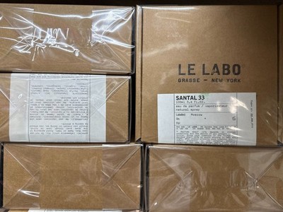 Le Labo Santal 33 3.4oz /100ml eau de parfum/ vaporisataur  natural spry