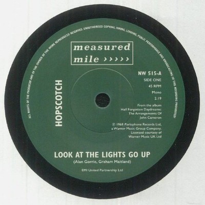 Hopscotch / Andwella - Look At The Lights Go Up / Hold On To Your Mind (7'')