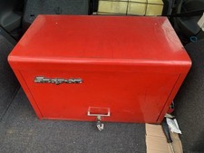 SNAP-ON VINTAGE 9 DRAW CHEST TOP BOX MADE IN CANADA. TOOLS NOT INCLUDED 