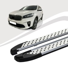 Trittbretter passend für Kia Sorento ab Baujahr 2015-2020 SOMA Silber mIt ABE